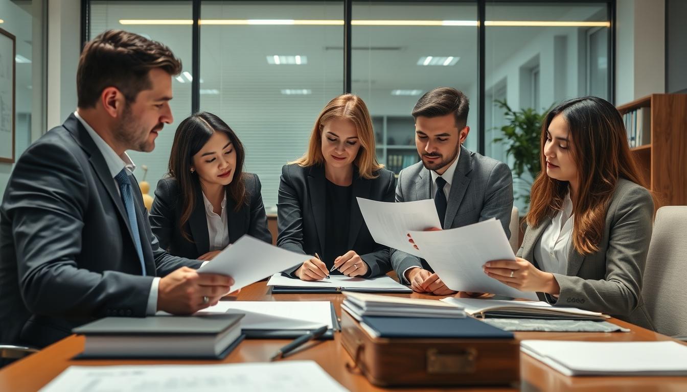 Business contract documents